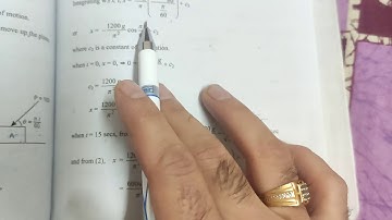 Example17to22 Motion under variable acceleration Dynamics Mechanics BSc BA Non-Medical Arts