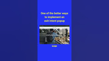 Example of an exit intent pop up done well