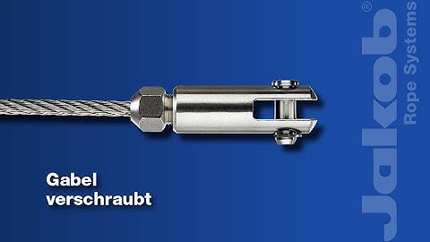 Jakob Rope Systems A1 Self Assembly | Gabel verschraubt