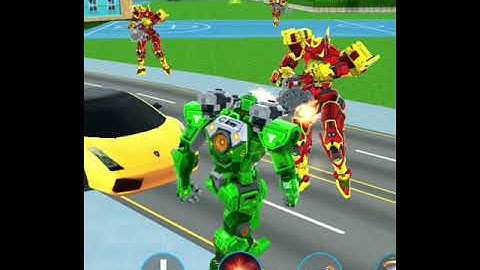 Army Bus Robot Car Game - Transforming robot games(4)