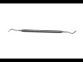 Instrument Retracție Gingivală PRIMA | 0.22mm, 2 Capete Rotunde, Oțel Inox