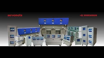 Servomate Oil Cooled Servo Voltage Stabilizer Range 15 KVA-1000 KVA | Call 9999369689