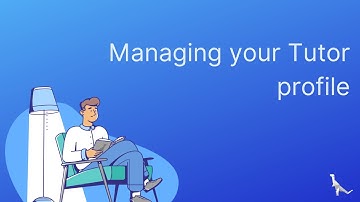 Managing your Tutor Profile in TutorCruncher