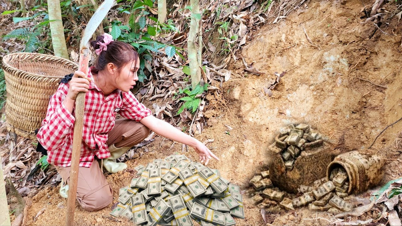A single mother found millions of dollars in the forest. - YouTube