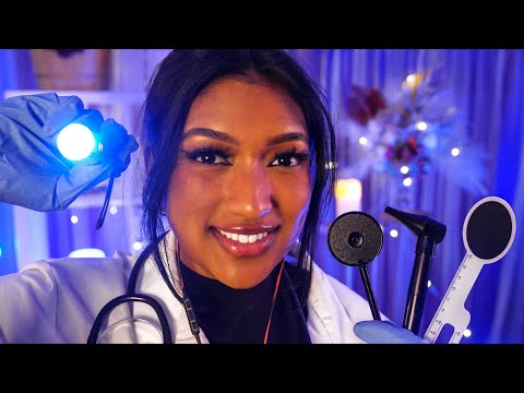 ASMR | Full Doctor Check-Up (Scalp Check, Eye Exam, Ear Cleaning, Medical Roleplay for Sleep)