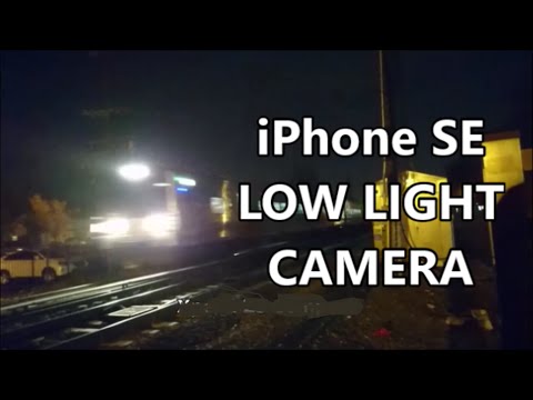 Apple iPhone SE Camera Low Light vs Sony Xperia Z5 Compact Night VIdeo Test