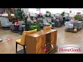 HOMEGOODS FURNITURE ARMCHAIRS SOFAS TABLES WALL ART DECOR SHOP WITH ME SHOPPING STORE WALK THROUGH