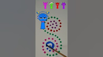 ASMR Color Mixing #sprunki #satisfying #asmr #color #oddlysatisfying