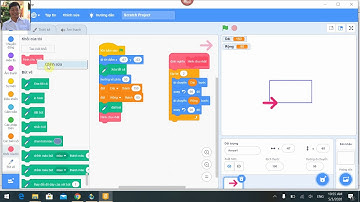 Hướng dẫn vẽ hình chữ nhật trong Scratch và một số hình liên quan