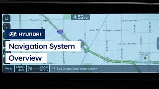 Navigation System Overview | Hyundai screenshot 2