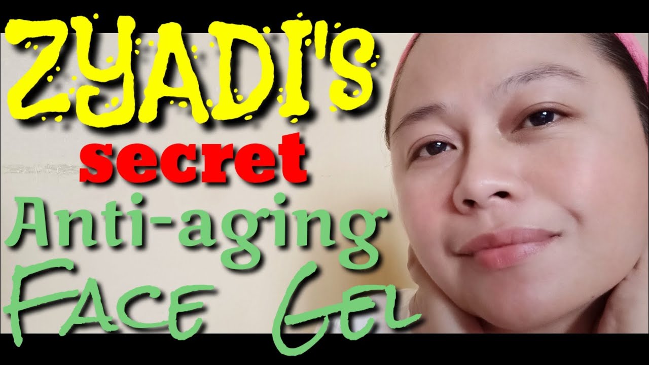 HOMEMADE ANTIAGING FACE GEL YouTube