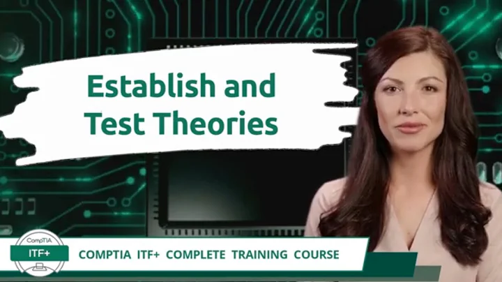CompTIA ITF+ (FC0-U61) | Establish and Test Theories | Exam Objective 1.6 | Course Training Video