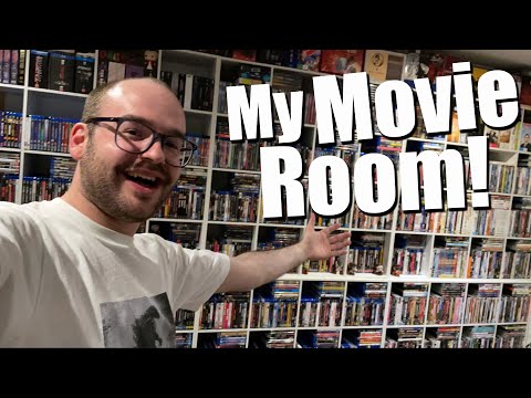 Movie Room Tour!