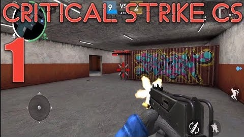 Critical Strike CS: Counter Terrorist Online FPS. Android Gameplay. Part 1.