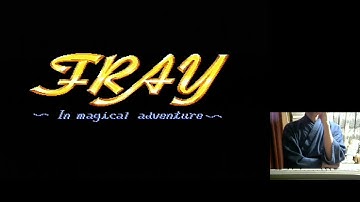 [MSX turboR版 FRAY（フレイ）] ＃01 オープニング～フェアレスの町を出発するまで [実機プレイ]