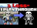 Sans Mii but if I lose a game I beat Undertale