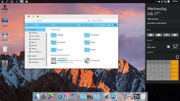 Mac OS Sierra SkinPack for Windows 7/8.1/10