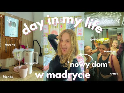 PIERWSZY DZIEŃ W NOWYM MIESZKANIU W MADRYCIE 