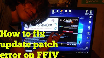 Read description! (Windows) How to fix update patch error on Final Fantasy 14 online easy!