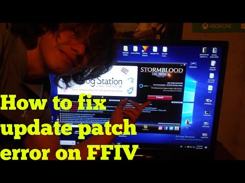 Read description! (Windows) How to fix update patch error on Final Fantasy 14 online easy!