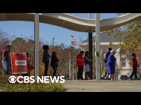 Strong turnout in early voting for Georgia Senate runoff.