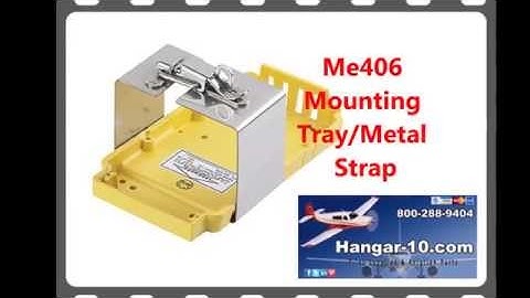 Me406 Mounting Tray/Metal Strap - 452-3034-1 ELT