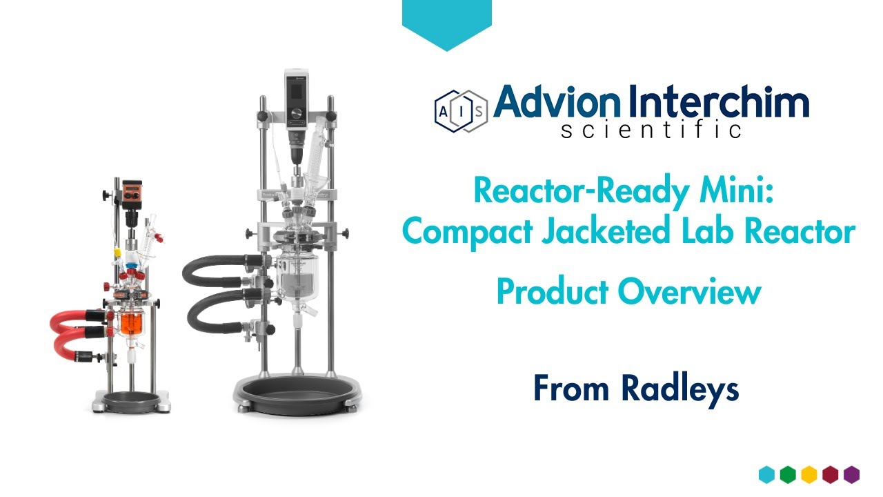 Radleys – Reactor-Ready Mini: Compact Jacketed Lab Reactor | Product Overview