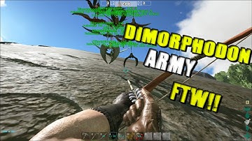 ARK SOTF - DIMORPHODON ARMY LEADS US TO VICTORY?!?