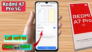 redmi a7 pro call flashlight setting, redmi a7 pro me call aane par flashlight kaise jalaye screenshot 4