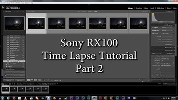 RX100 Time Lapse Tutorial Part 2 - Post Production