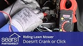 How to test lawn mower key switch - YouTube