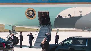 President Biden, first lady, Clintons, Michelle Obama arrive in Atlanta for Rosalynn Carter tribute