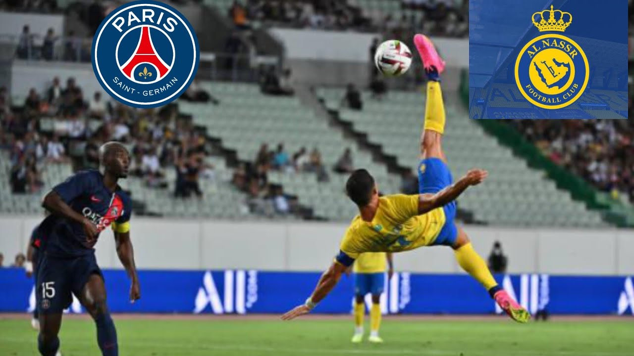 Ronaldo PSG vs AL-Nassr Highlights| Club Friendly 2023 - YouTube