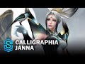 Calligraphia janna wild rift skin spotlight