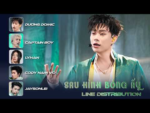 Behind That Silhouette - LINE DISTRIBUTION - Team Duong Domic | Tinh Ha "Say Hi"