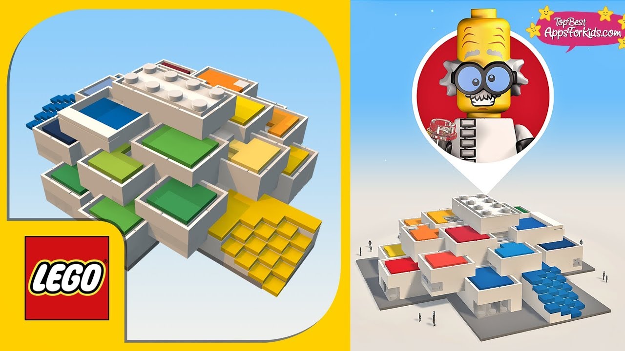 LEGO House App 🏠 All Rooms of the Lego House Bilund Denmark - Free App for Kids - YouTube