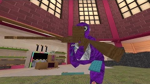 HOW to make a SNIPER and SHOTGUN in Gorilla tag Monkey Blocks!!