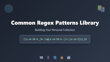 Regex Patterns Library: Build Your Collection for Email, Phone, URL & More!