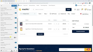 Machic - How to set Minimum Order Amount in WooCommerce?