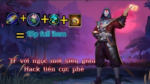 Tốc Chiến|| TWISTED FATE ĐÒN PHỦ ĐẦU CỰC KÌ GIÀU VỚI BUILD NGỌC NÀY