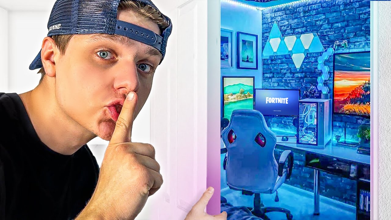 Jag Byggde Ett Hemligt Gamingrum För Att Gömma Mig Från Min Mamma!