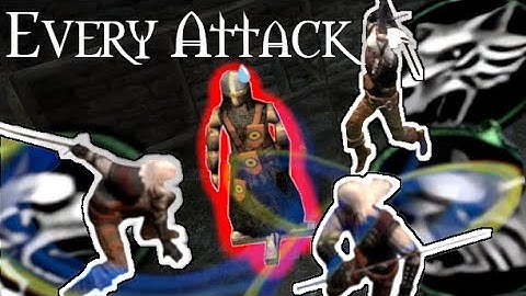The Witcher 1 : All attacks for each style