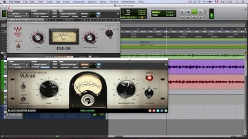 Black Rooster VLA2A vs Waves CLA2A