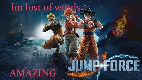 First Time Playing JUMP FORCE "Open Beta"