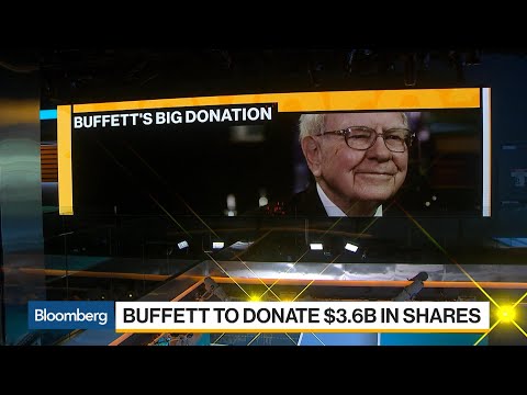 Warren Buffett Donates $3.6 Billion of Berkshire Shares