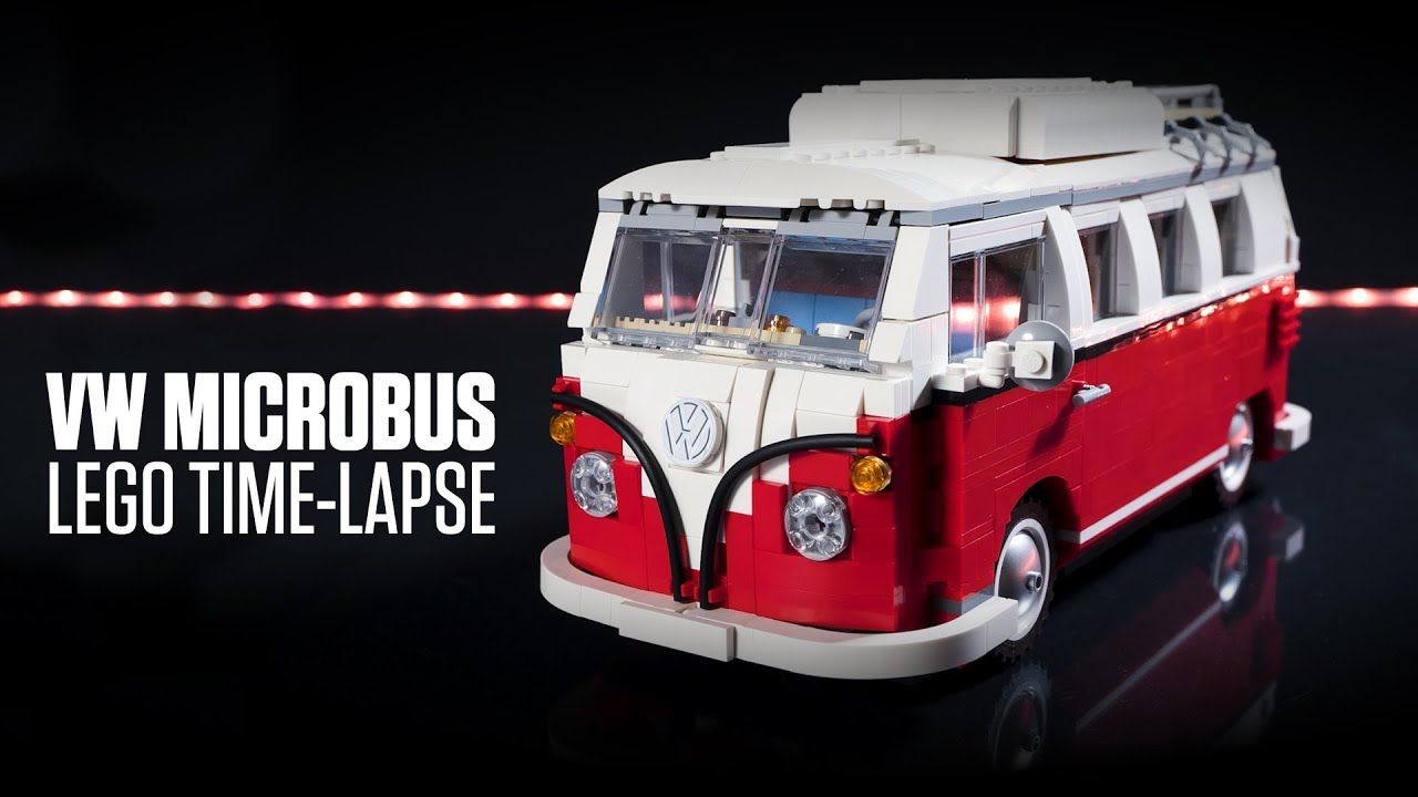 LEGO T1 Van 10220 Time-lapse Build YouTube