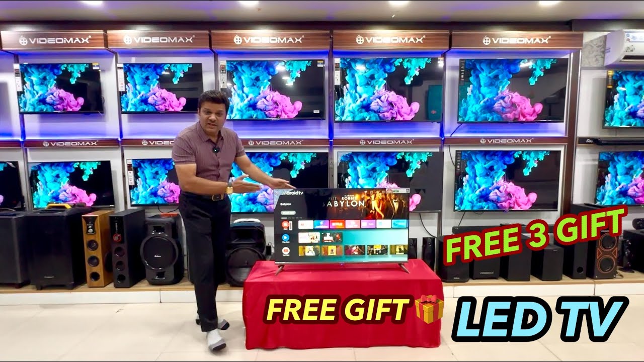 40” Smart Frameless | Led Tv New model | + 3 Gift 🎁 Available ￼| Yes Electronics Chamrajpet