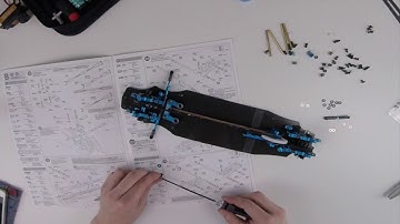 Tamiya TRF419X Build - Bag B Part 1 - Steering & Topdeck