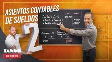Tango Software - Asientos contables de Sueldos Ep. 2