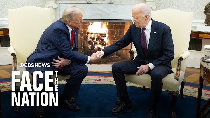 Trump meets with Biden at White House as part of transition process | full video
